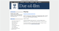 Desktop Screenshot of darulilm.net